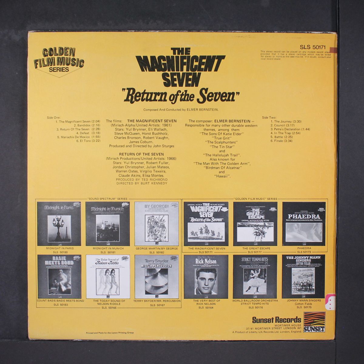 the magnificent seven: return of the seven by SOUNDTRACK