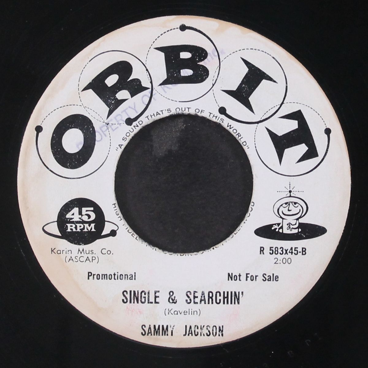 teen age miss / single & searchin' by SAMMY JACKSON