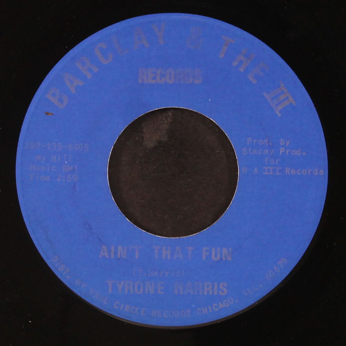 ain't that fun / nothing seems to go right by TYRONE HARRIS