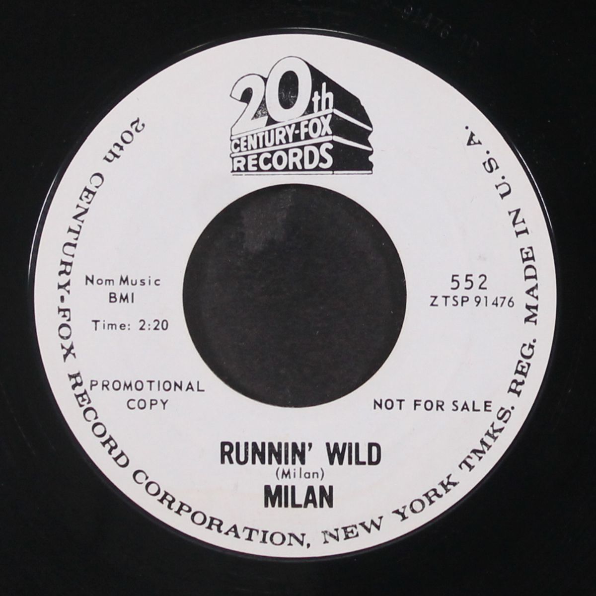 runnin' wild / angels lullaby by MILAN