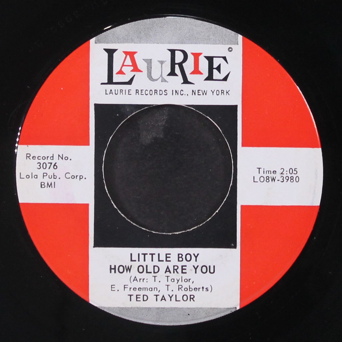 you've been crying / little boy how old are you by TED TAYLOR