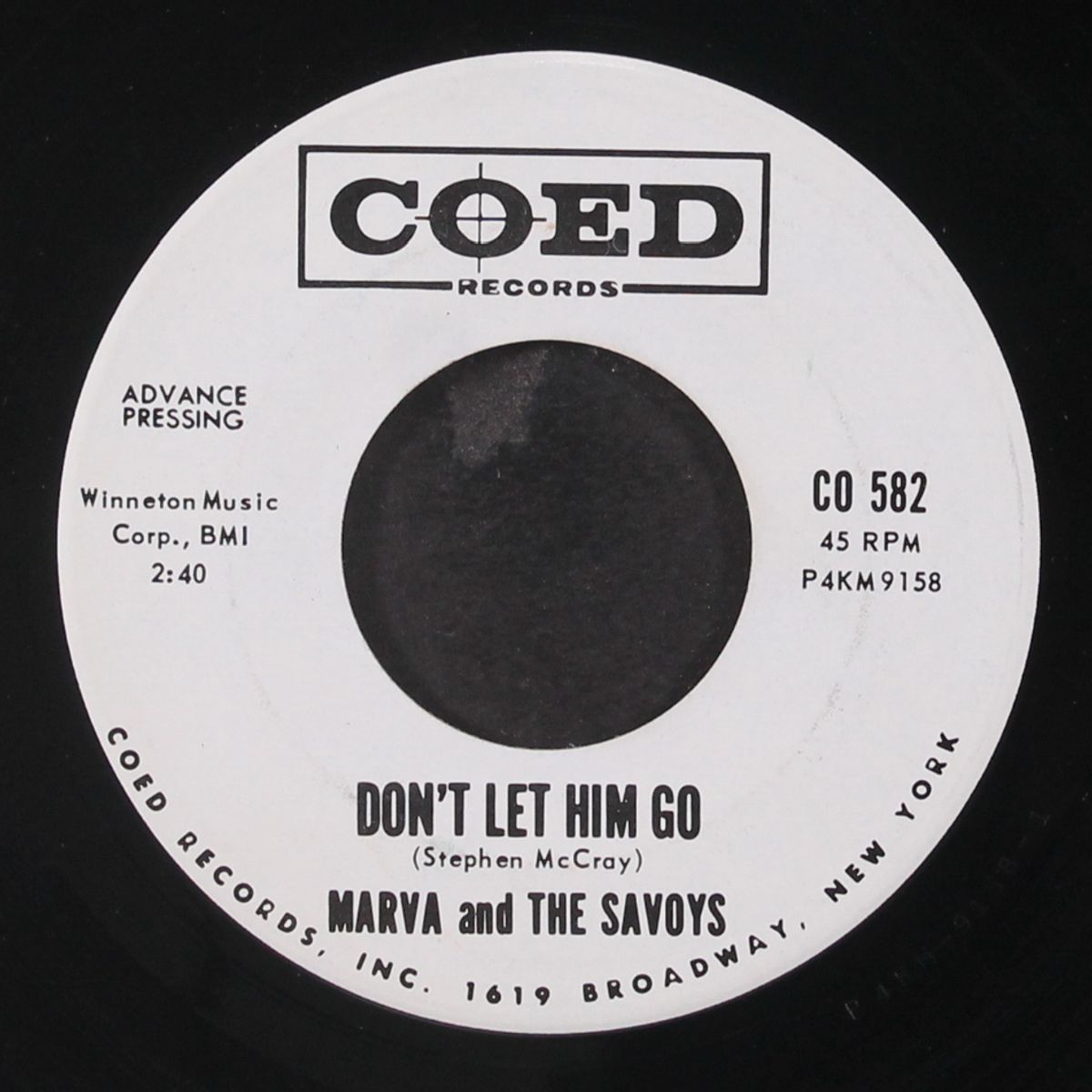 don't let him go / just in your imagination by MARVA & SAVOYS