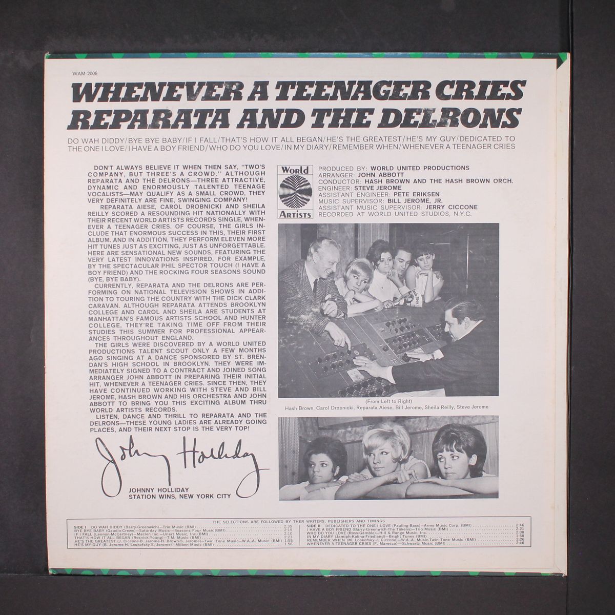 whenever a teenager cries by REPARATA & DELRONS