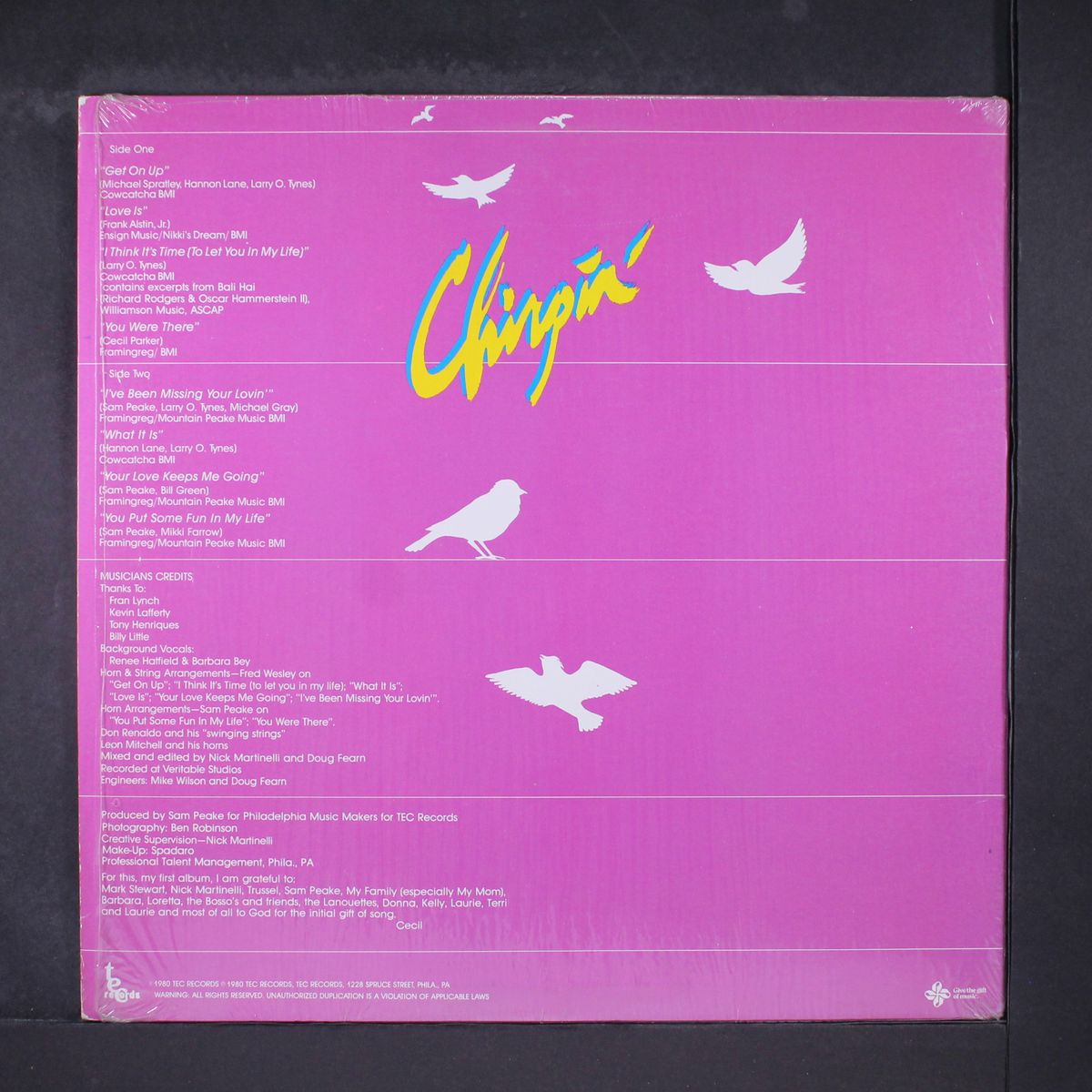 chirpin' by CECIL PARKER