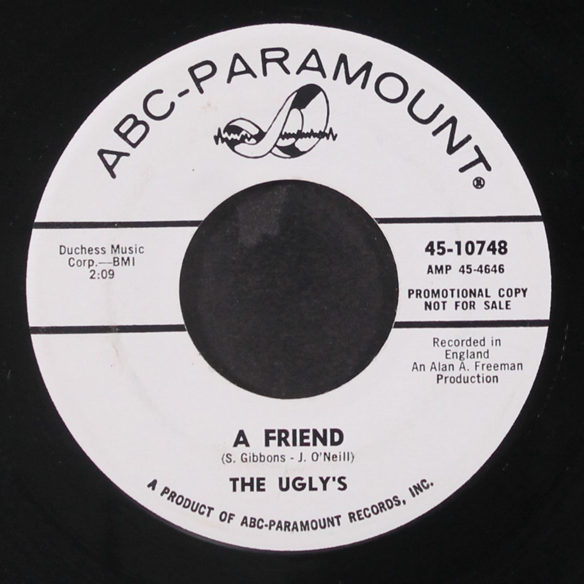 it's alright / a friend by UGLYS