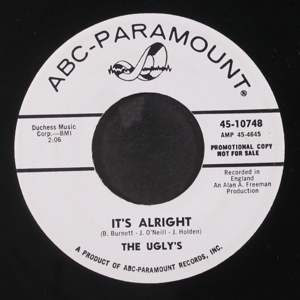 it's alright / a friend by UGLYS