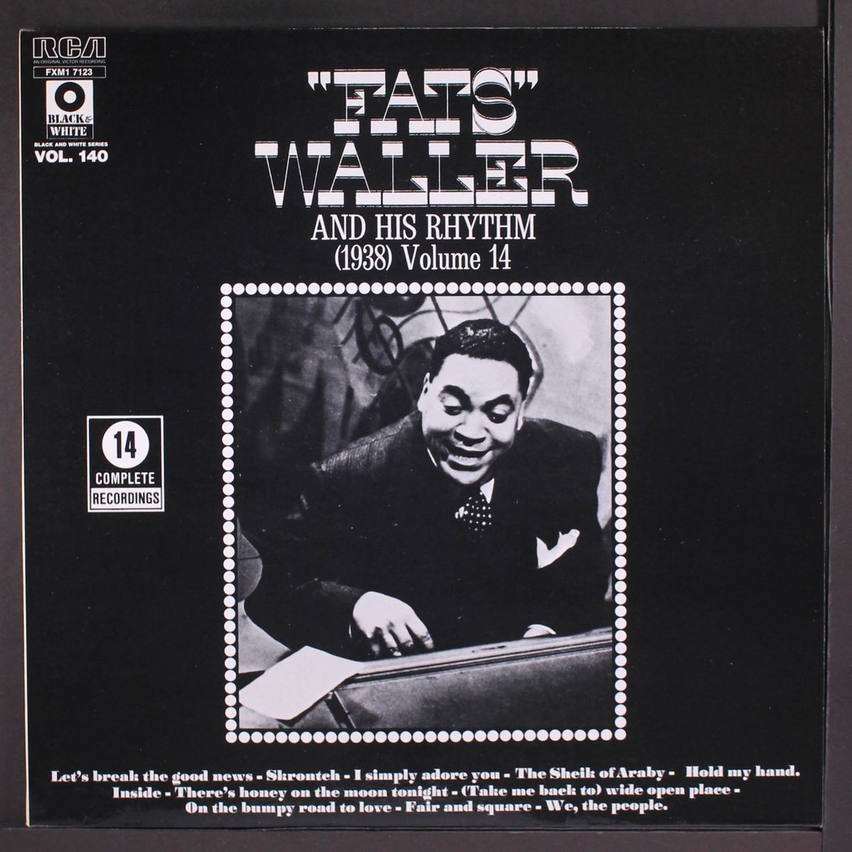 complete recordings, vol. 14 (1938) by FATS WALLER