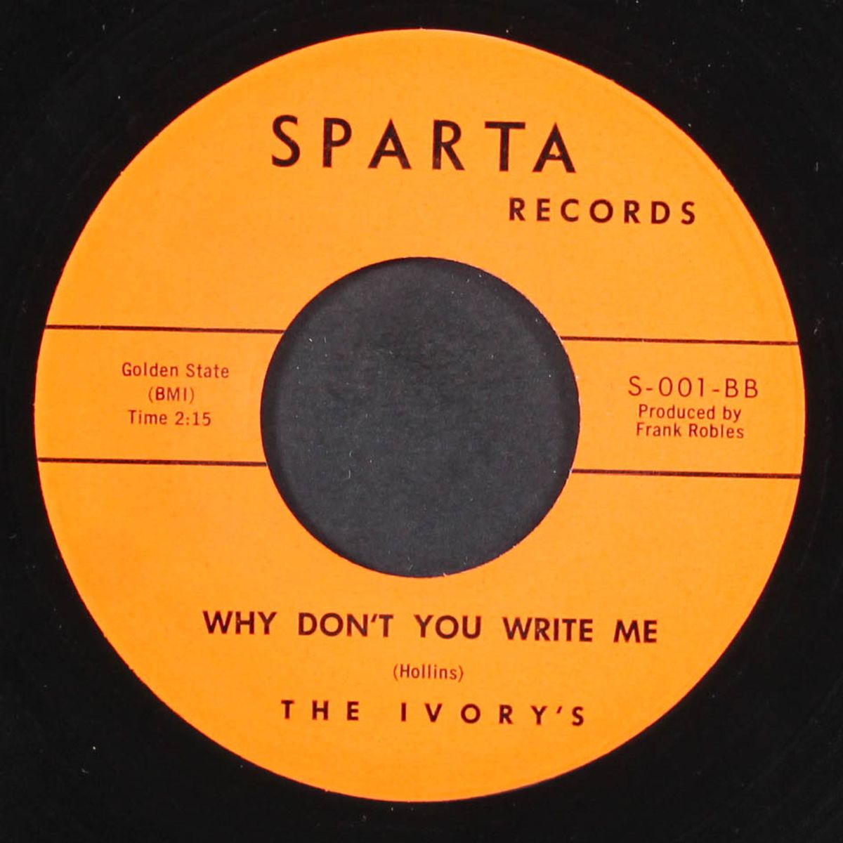 why don't you write me / deep freeze by IVORY'S