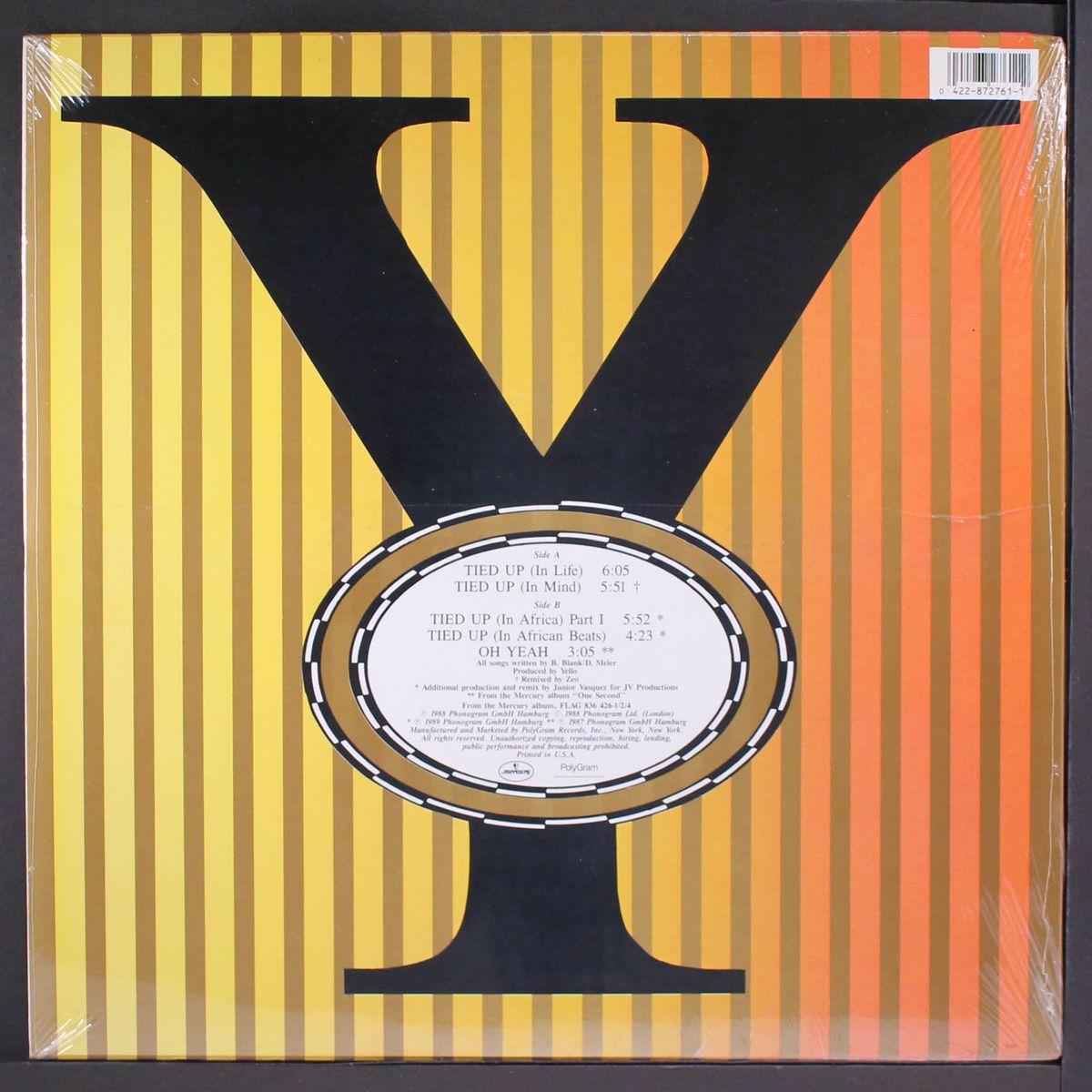 tied up (4 mixes) / oh yeah by YELLO