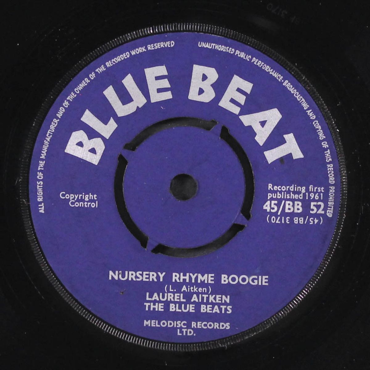 bouncing woman by LAUREL AITKEN & BLUE BEATS