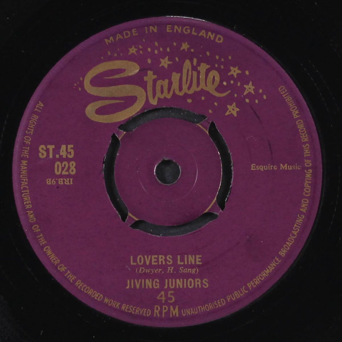 tu-woo-up-tu-woo / lovers line by JIVING JUNIORS