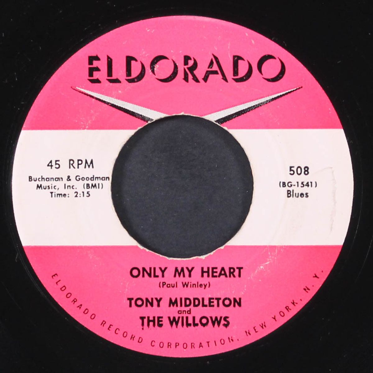 only my heart / the first taste of love by TONY MIDDLETON & WILLOWS