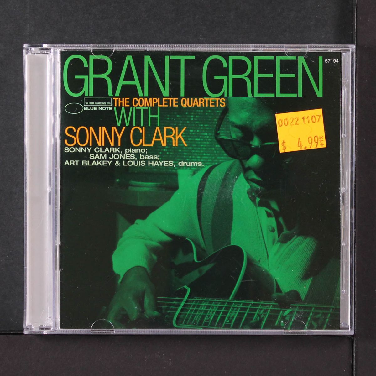 the complete quartets with sonny clark by GRANT GREEN