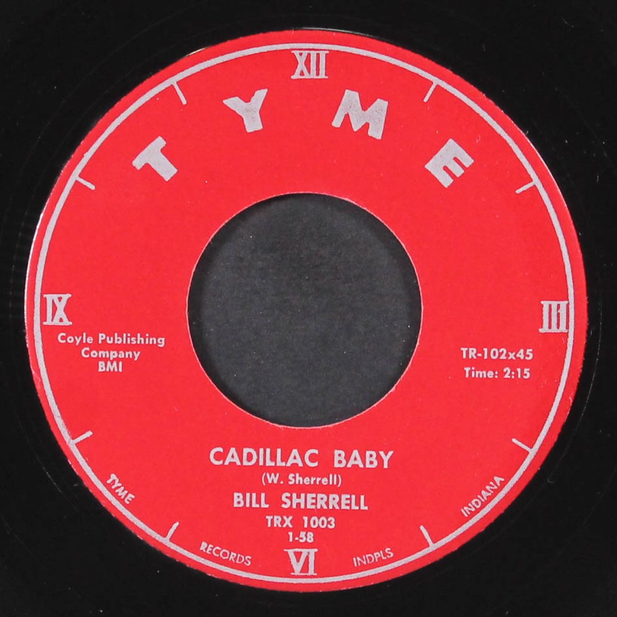 cadillac baby / teen hop rock by BILL SHERRELL