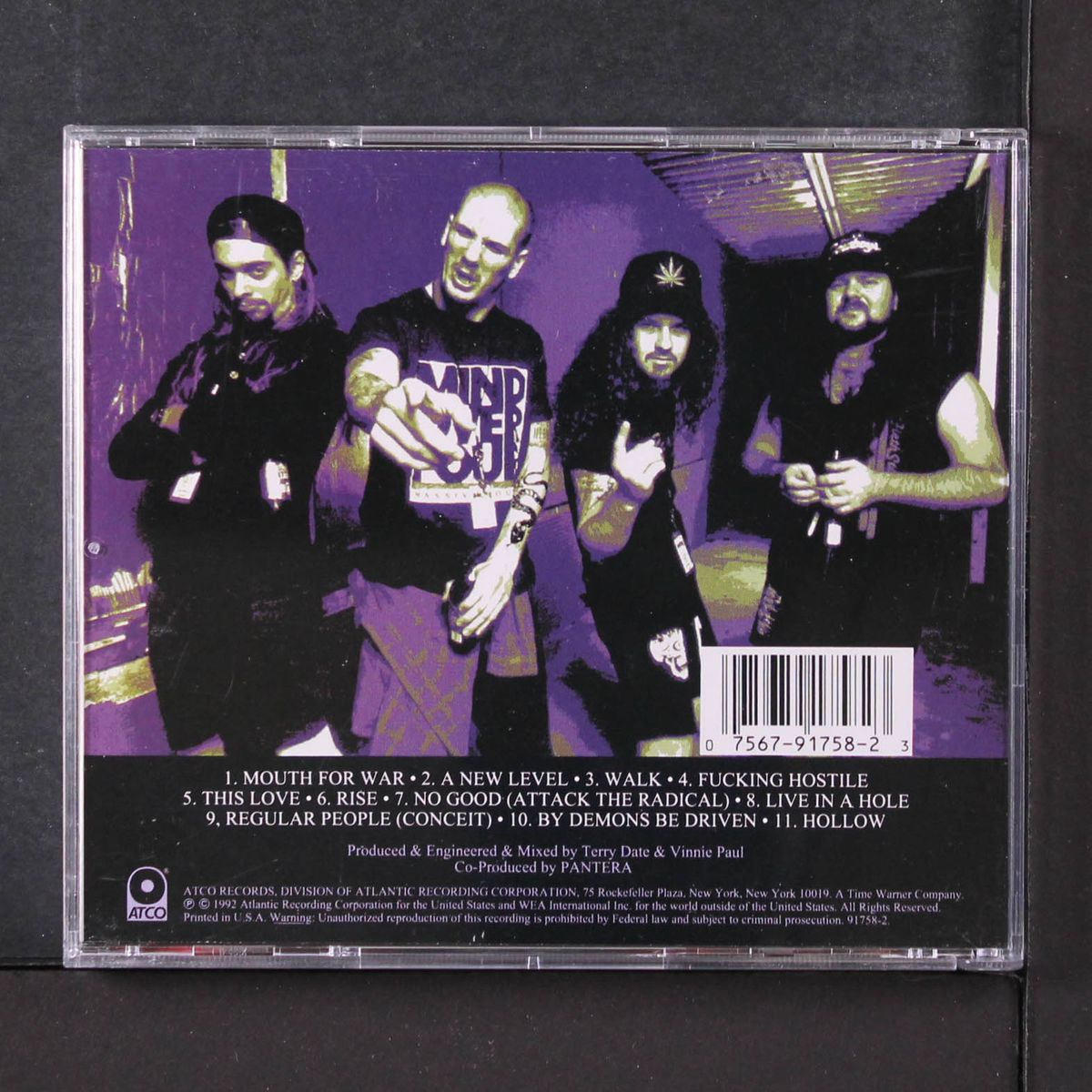 vulgar display of power by PANTERA