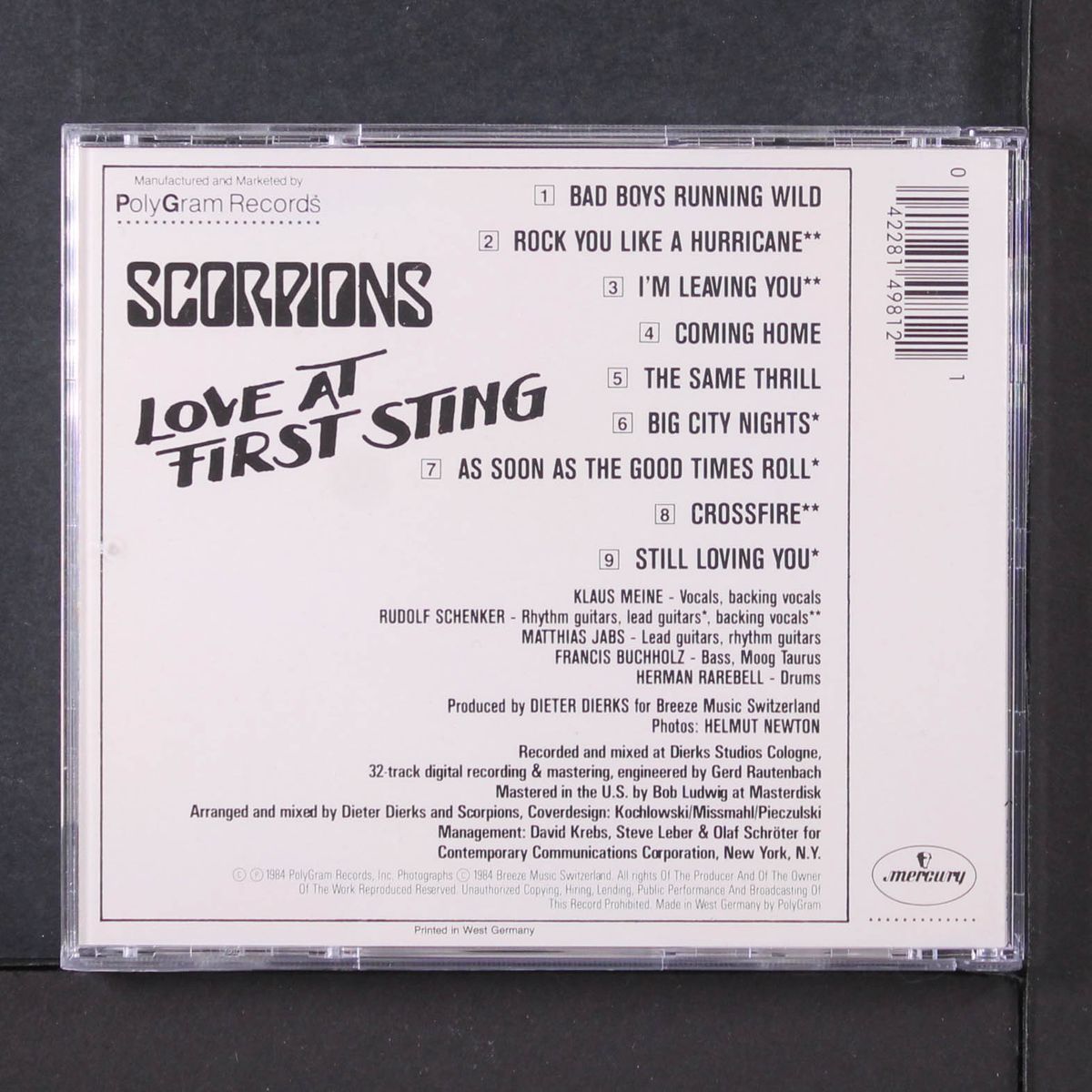 love at first sting by SCORPIONS