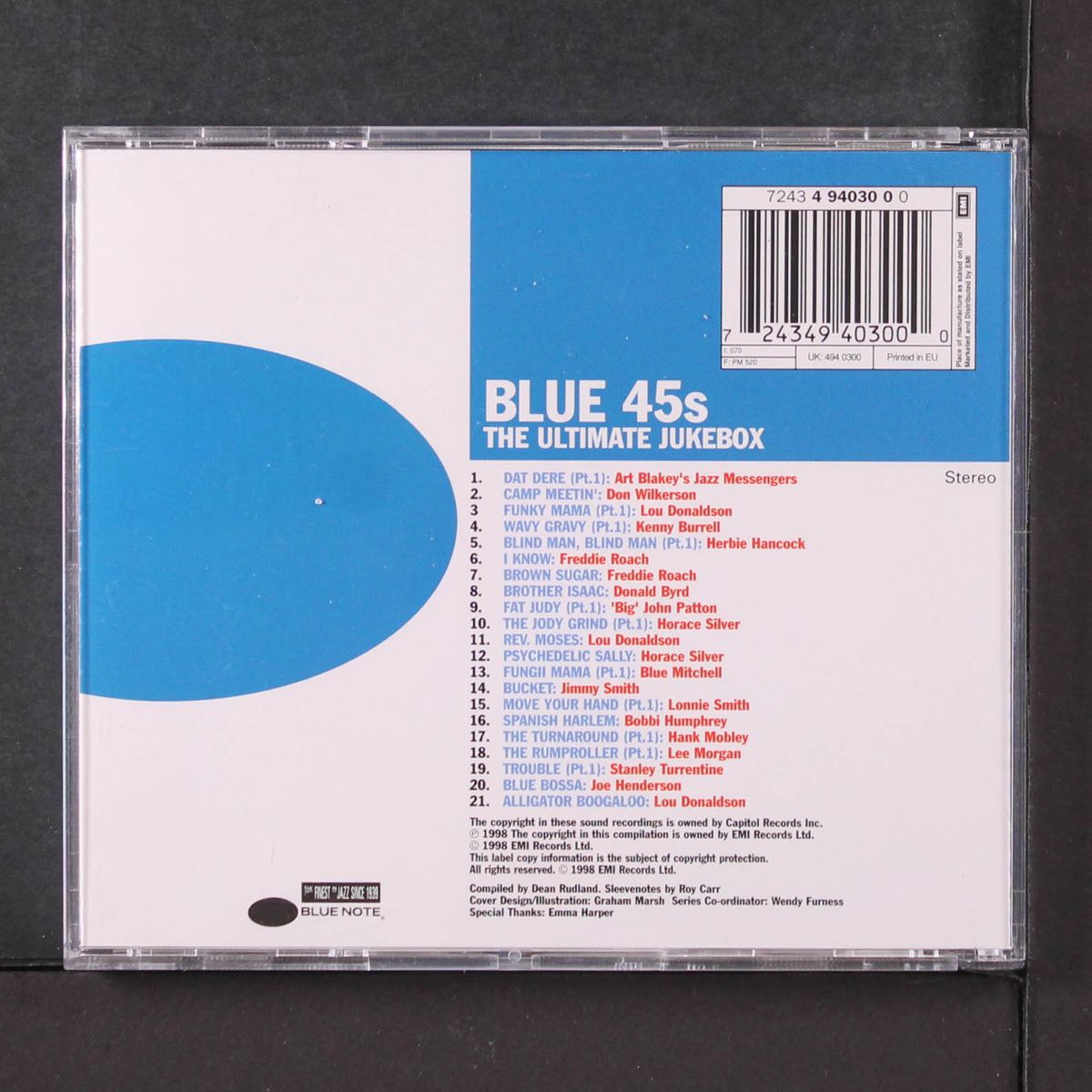 blue 45s by VARIOUS