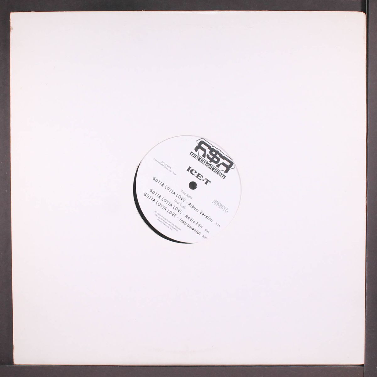 gotta lotta love / instro by ICE-T