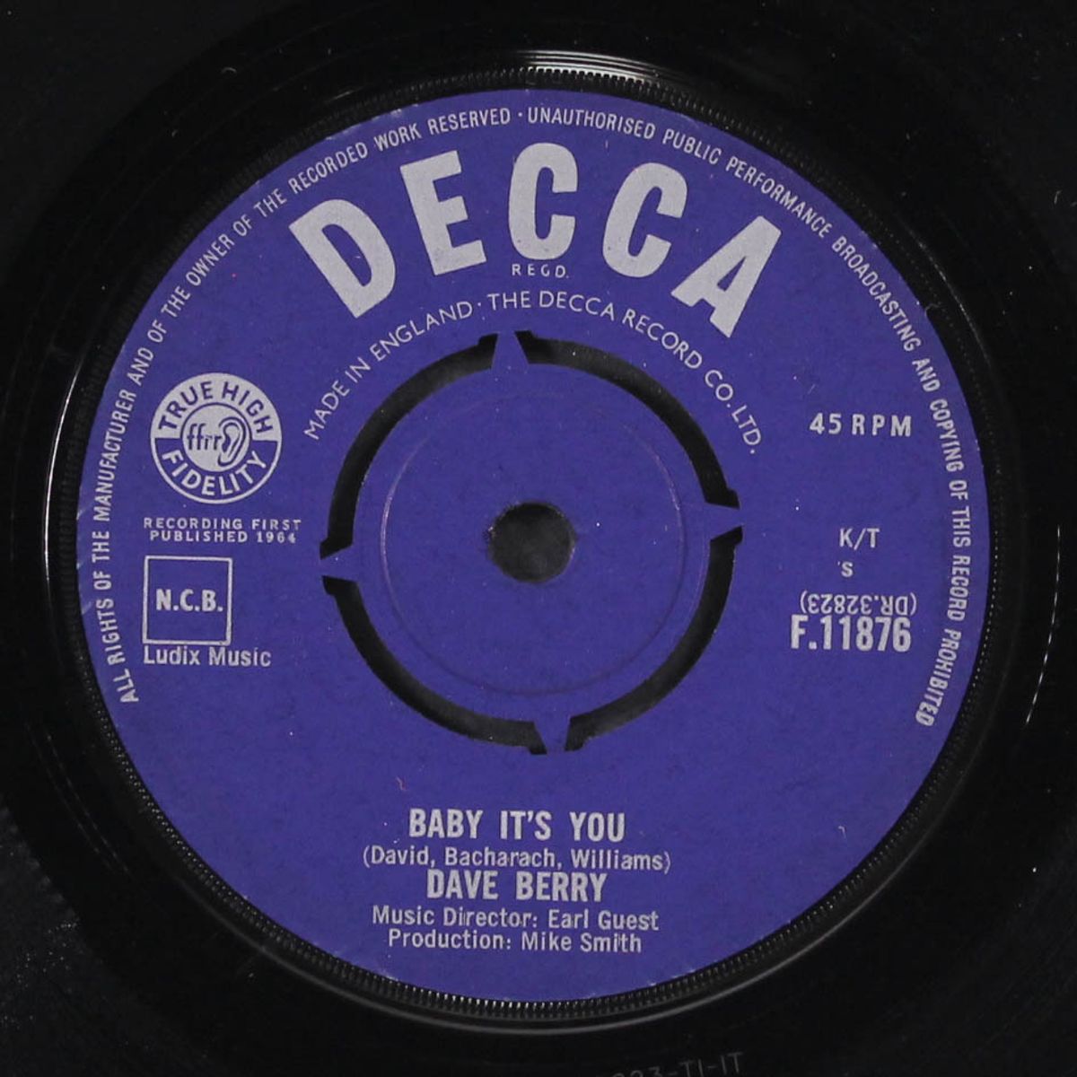baby it's you by DAVE BERRY