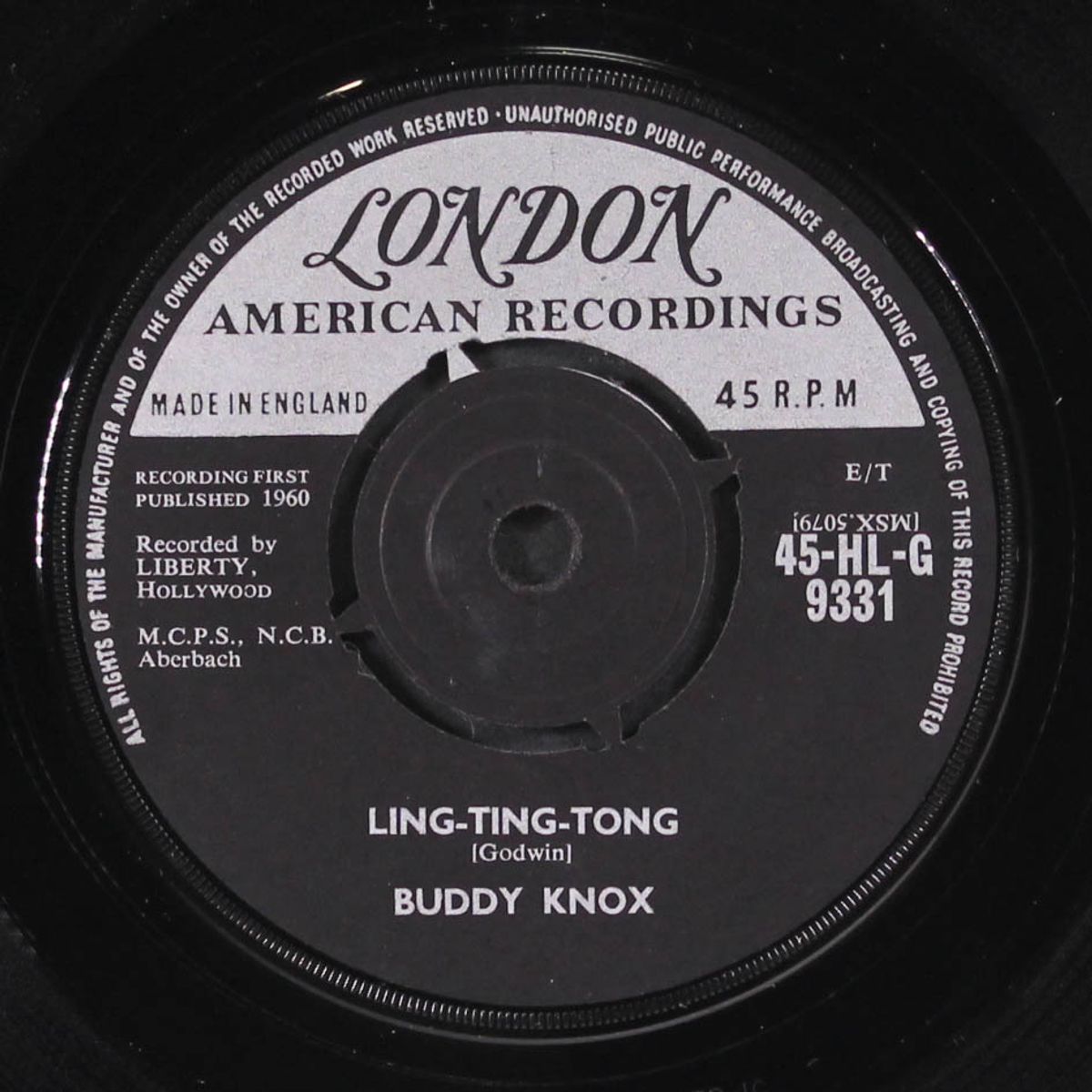 ling-ting-tong by BUDDY KNOX