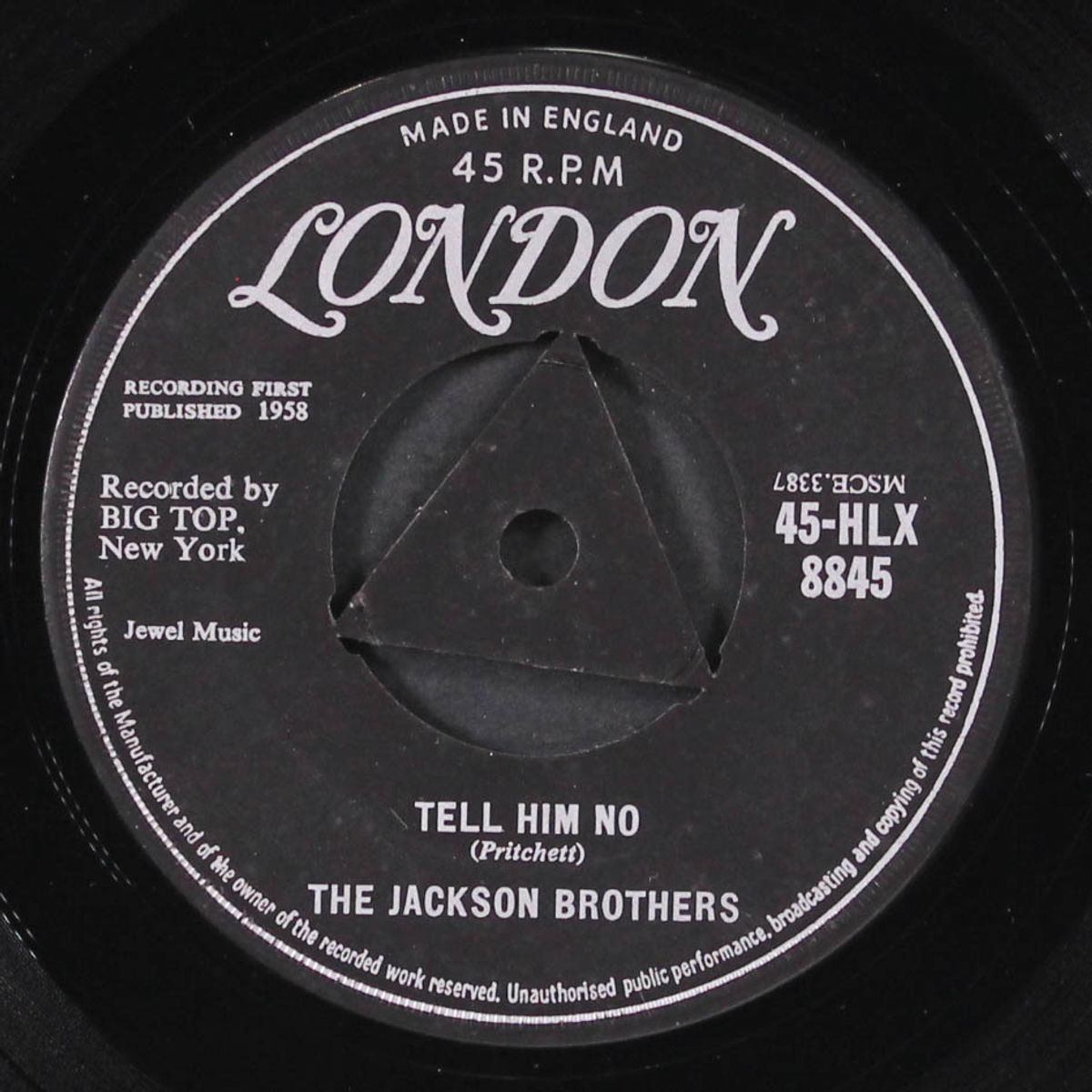 tell him no / love me by JACKSON BROTHERS