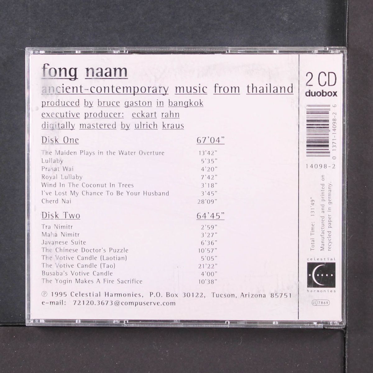ancient-contemporary music from thailand by FONG NAAM