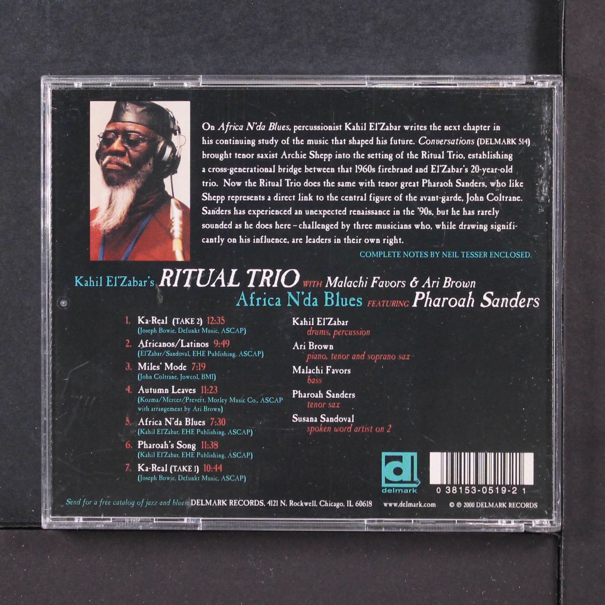 africa n'da blues by KAHIL EL'ZABAR'S RITUAL TRIO FT. PHAROAH SANDERS