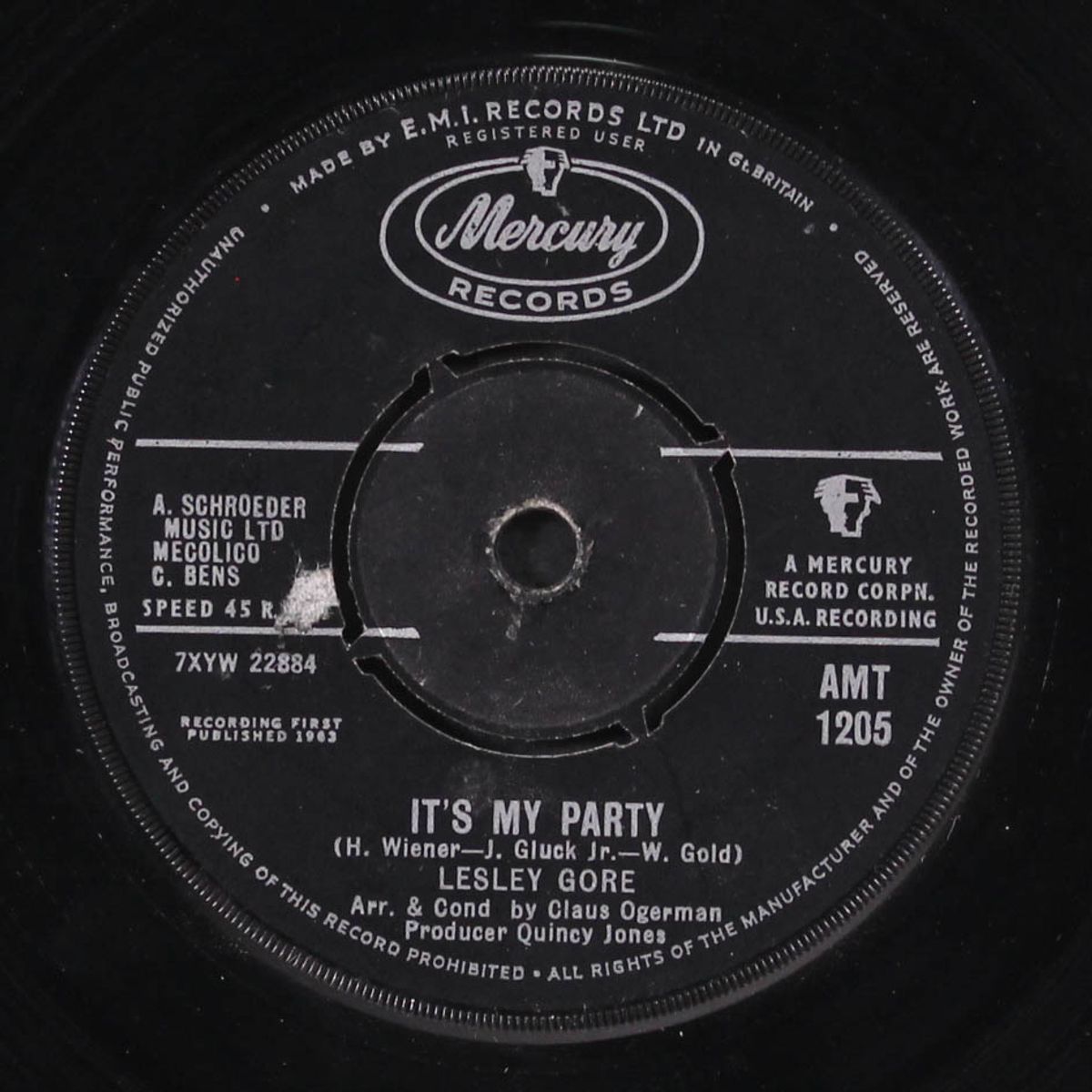 it's my party / danny by LESLEY GORE