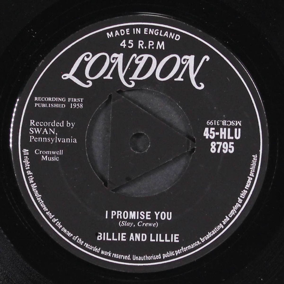 lucky ladybug / i promise you by BILLIE & LILLIE