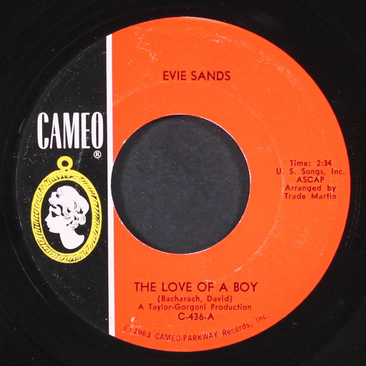 the love of a boy / we know better by EVIE SANDS