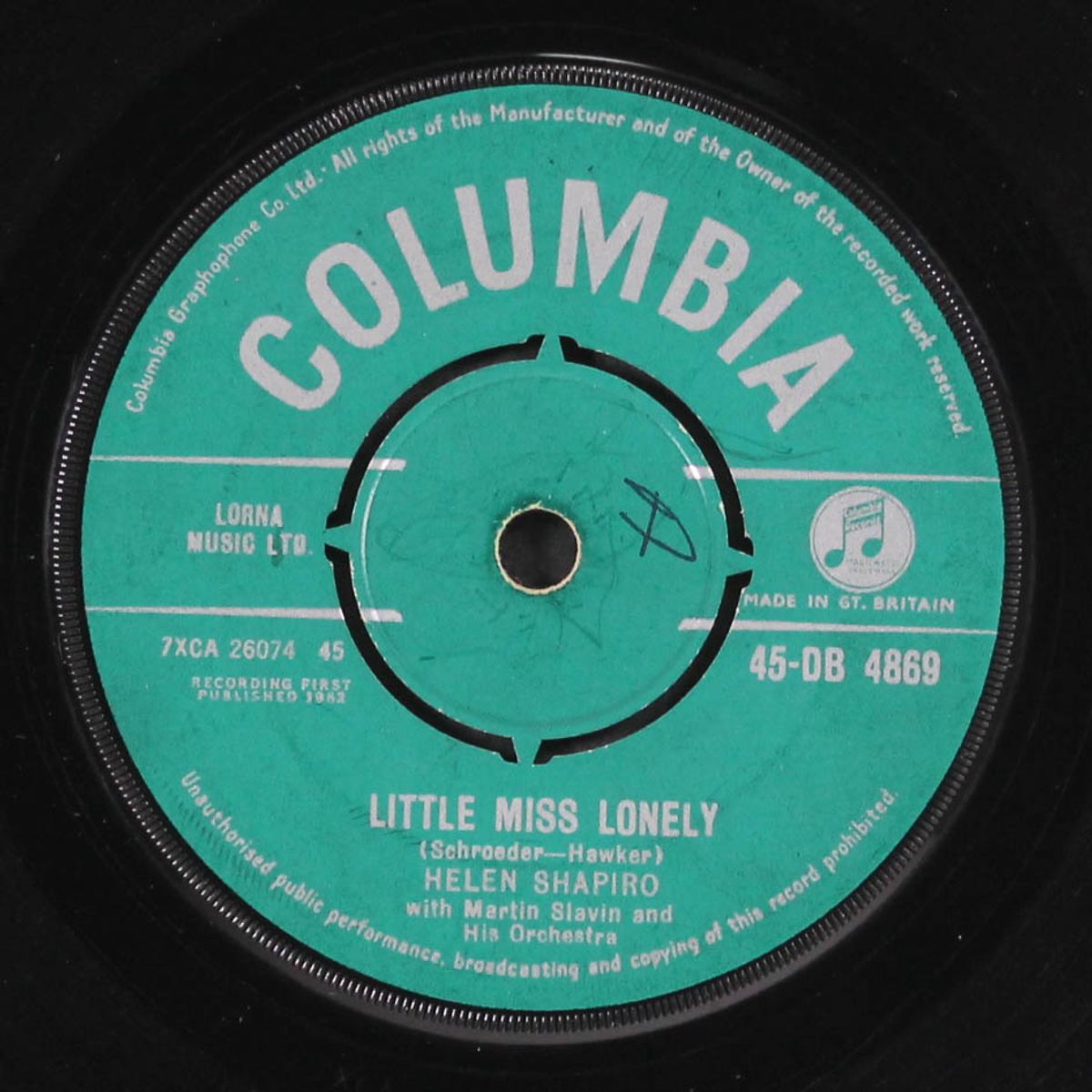 little miss lonely by HELEN SHAPIRO