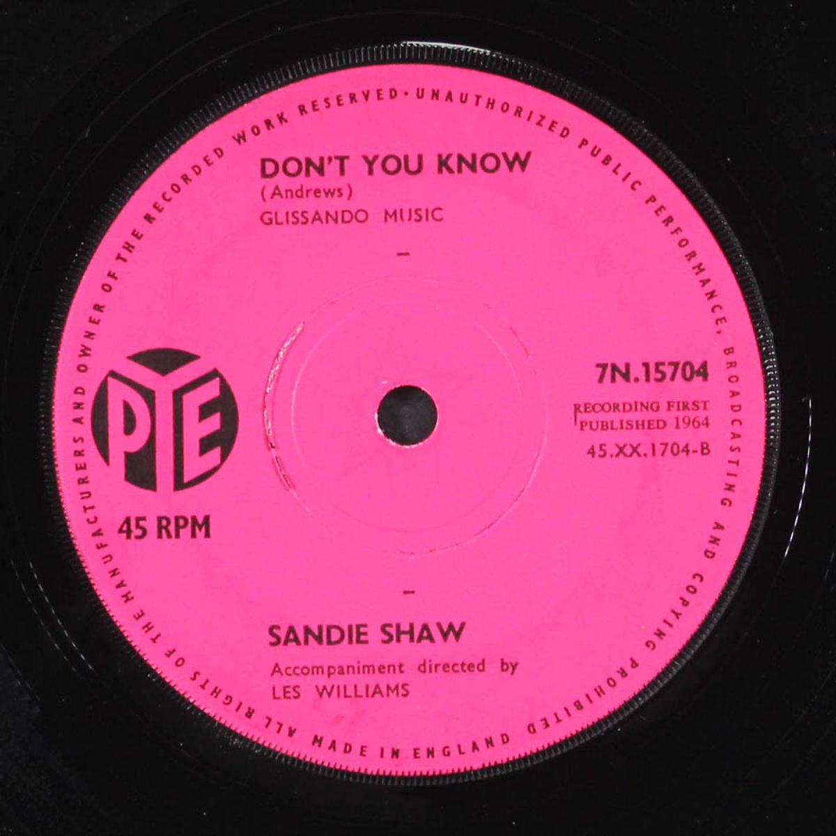 always something there to remind me / don't you know by SANDIE SHAW
