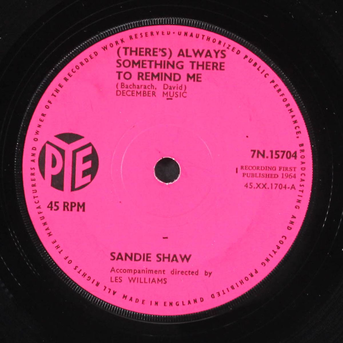 always something there to remind me / don't you know by SANDIE SHAW