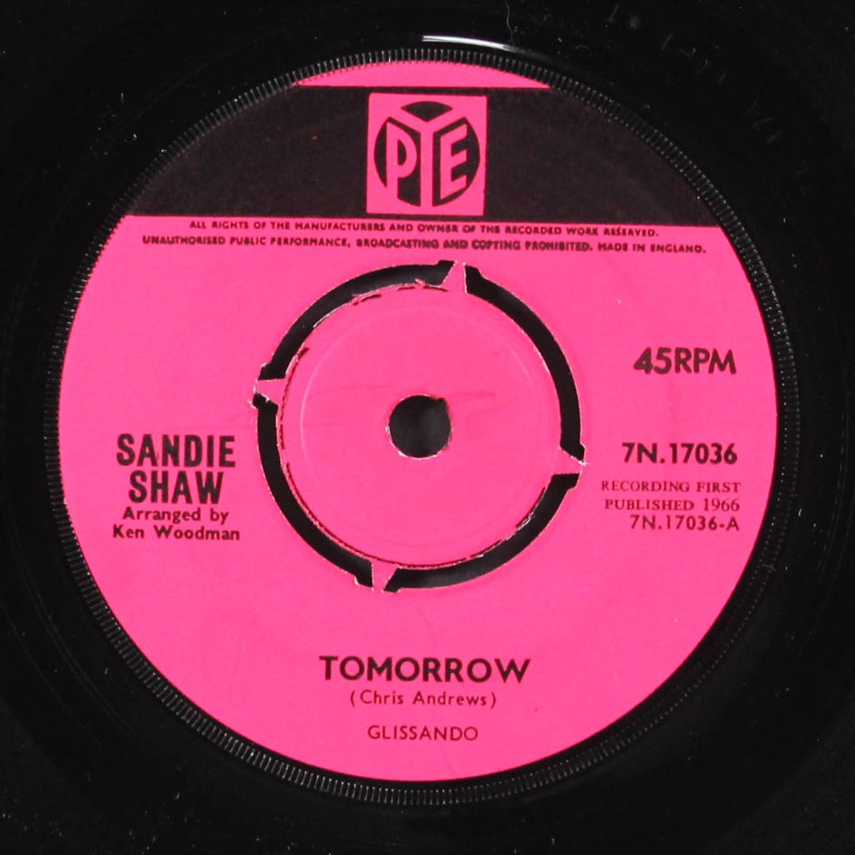 tomorrow by SANDIE SHAW