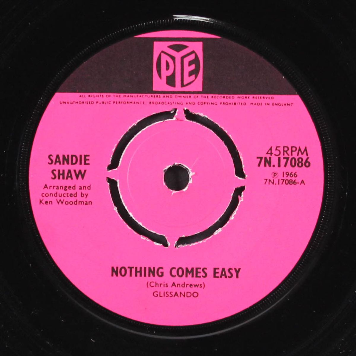 nothing comes easy / stop before you start by SANDIE SHAW