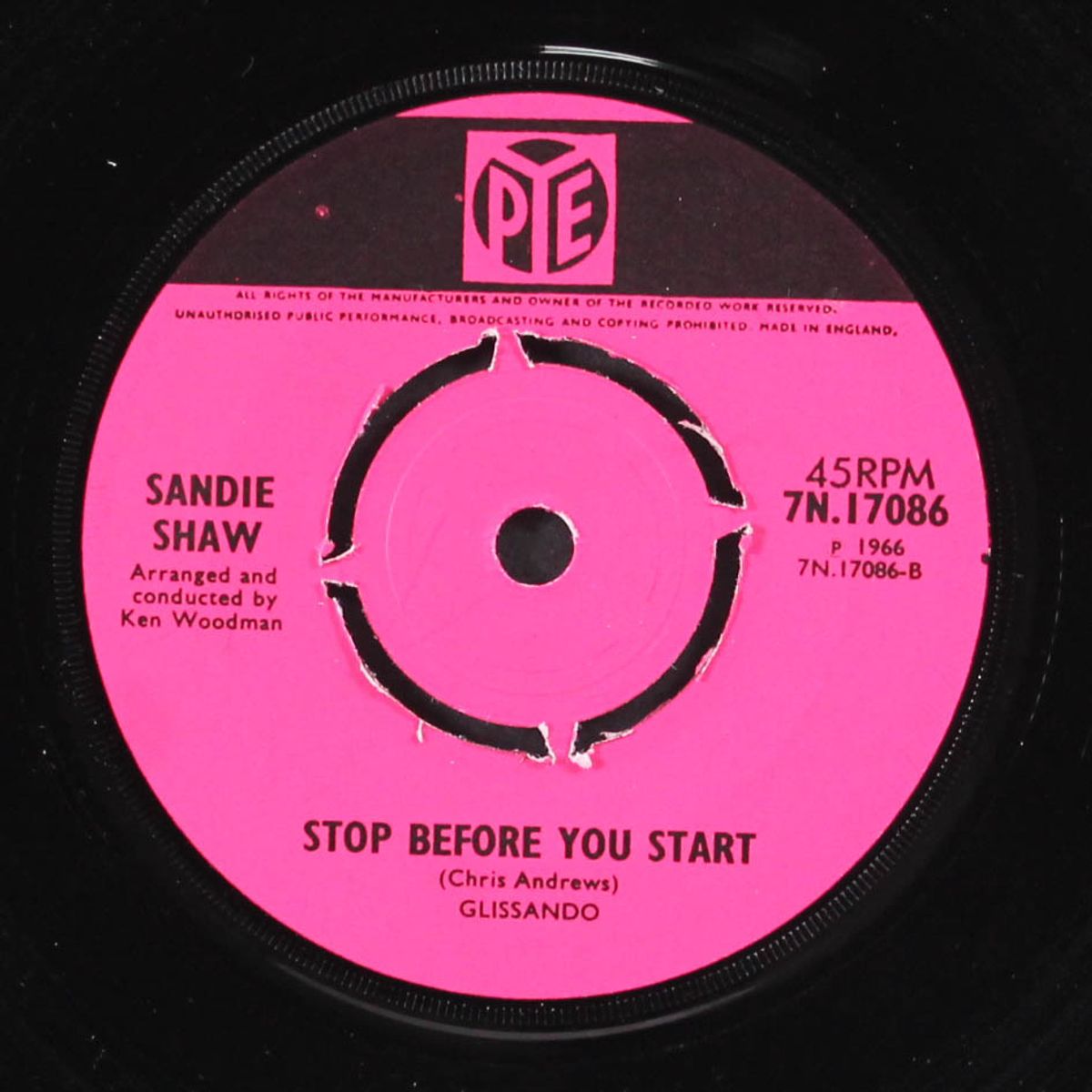 nothing comes easy / stop before you start by SANDIE SHAW
