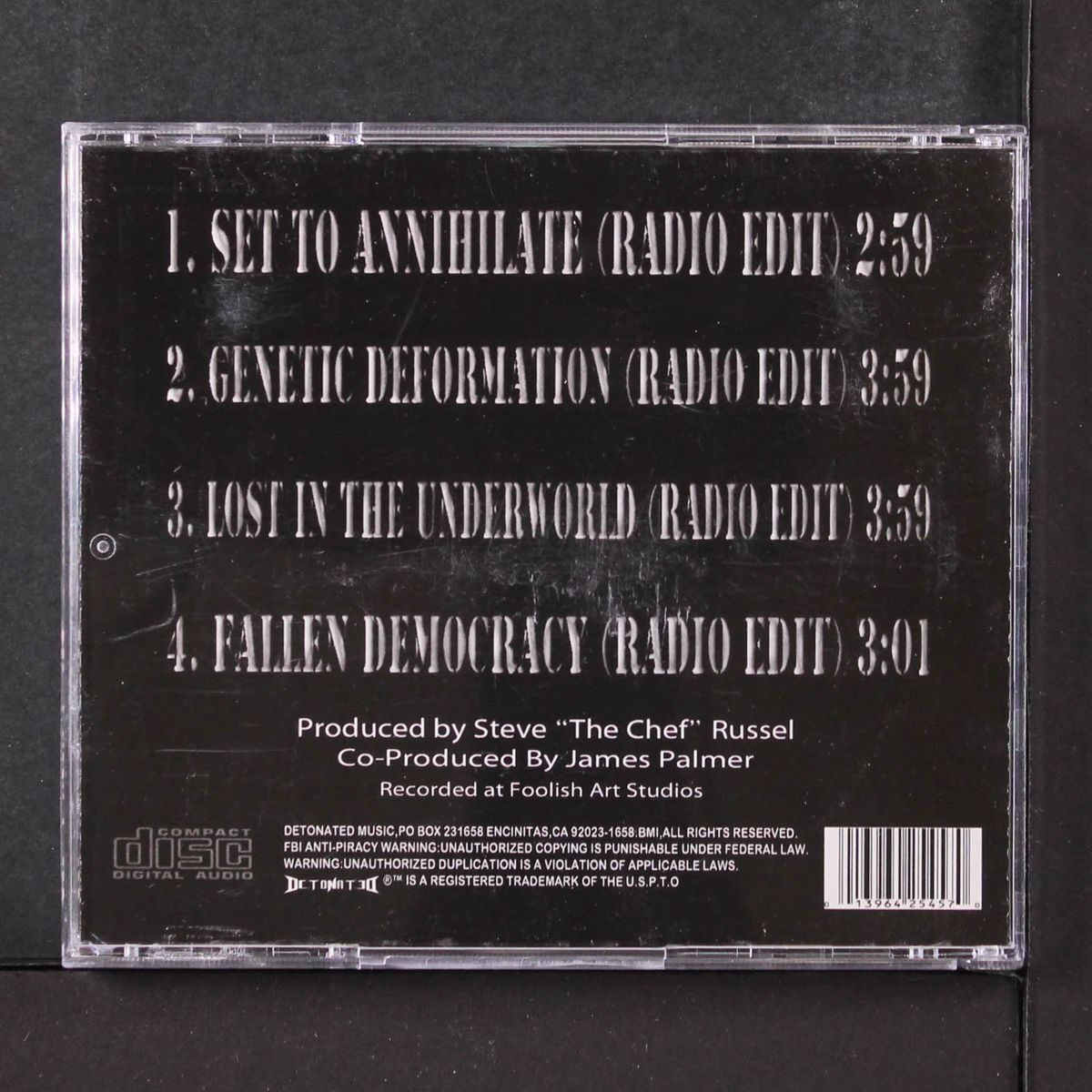 pre-set to annihilate by DETONATED