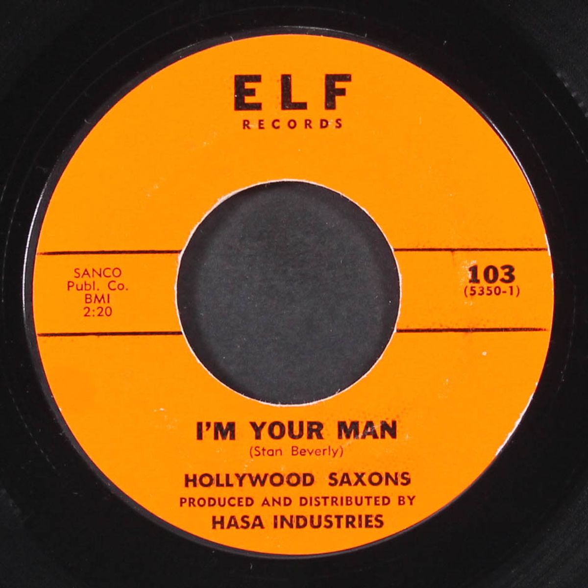 it's you / i'm your man by HOLLYWOOD SAXONS
