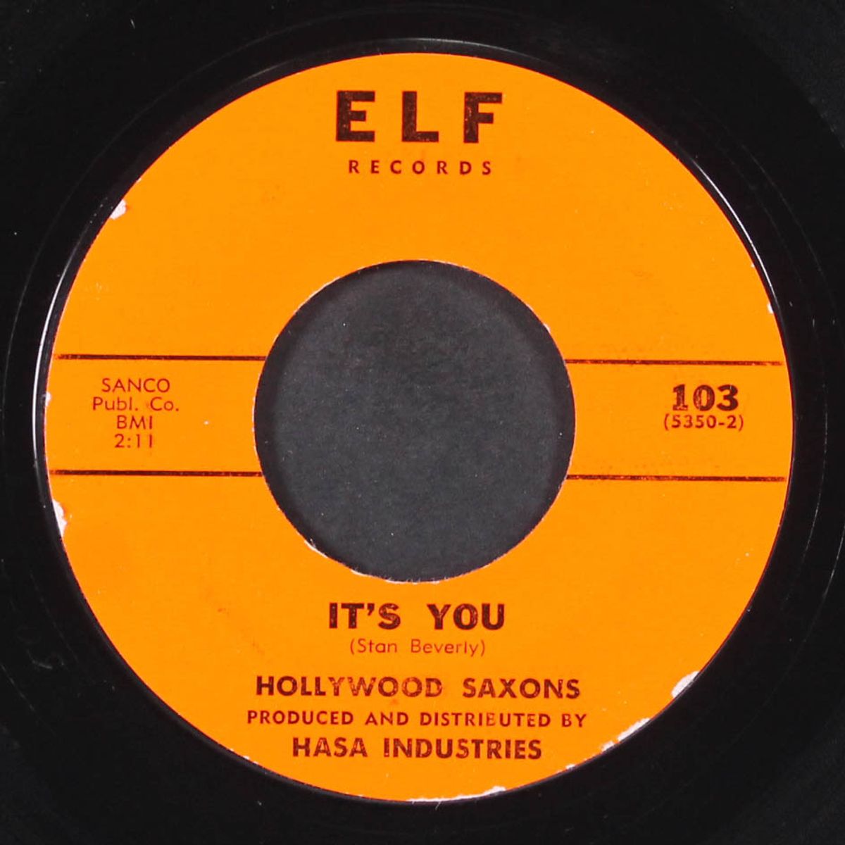 it's you / i'm your man by HOLLYWOOD SAXONS