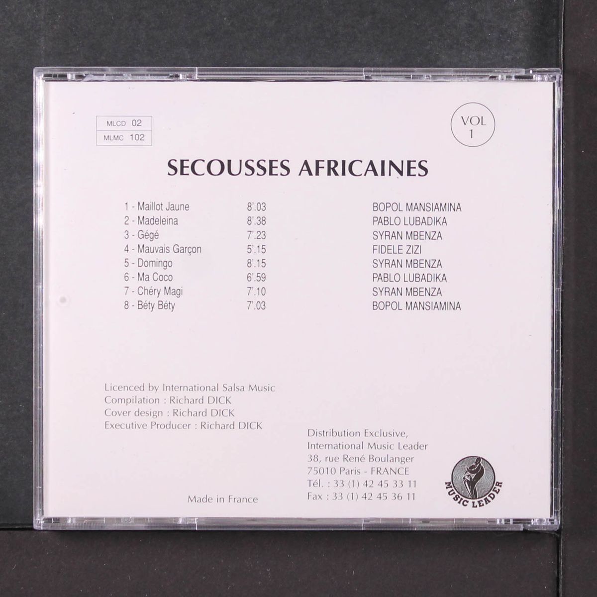 secousses africaines vol. 1 by VARIOUS