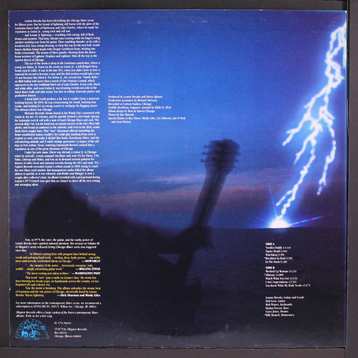 bayou lightning by LONNIE BROOKS