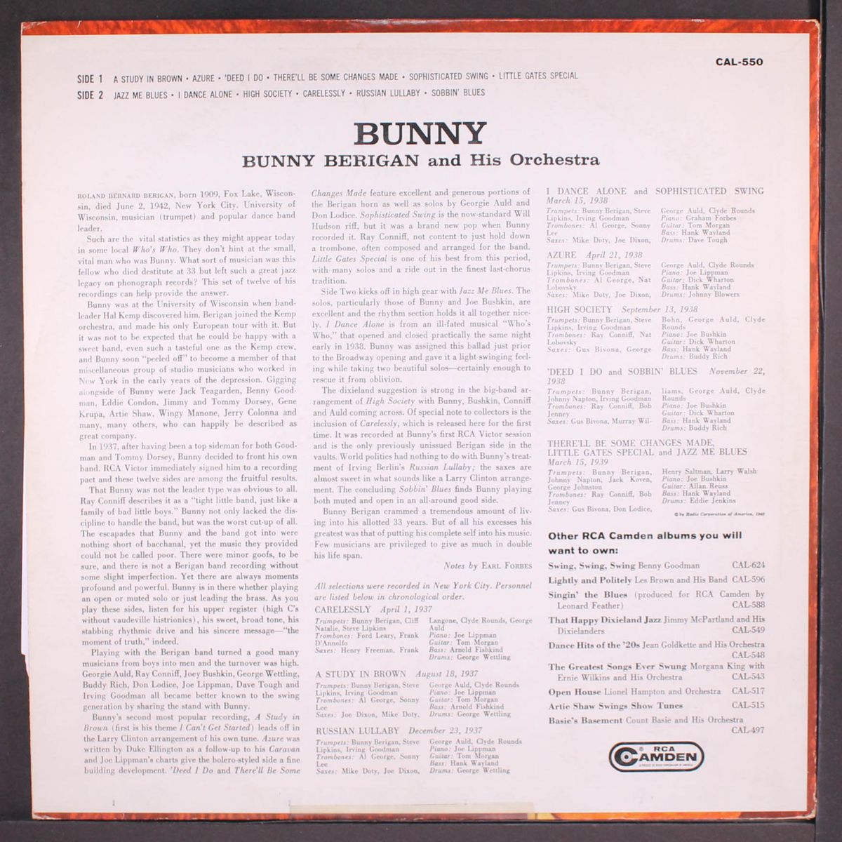 bunny by BUNNY BERIGAN