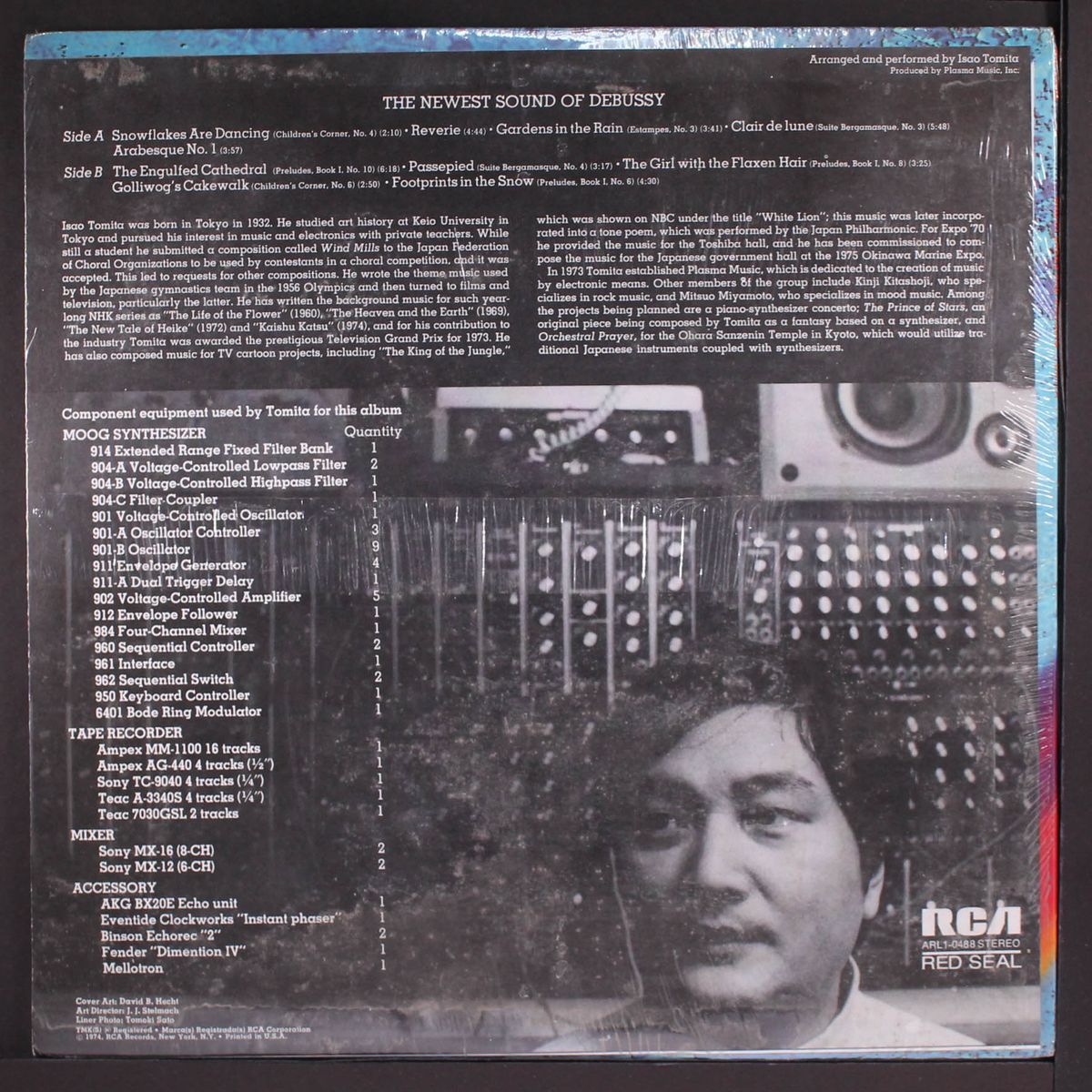 snowflakes are dancing by TOMITA