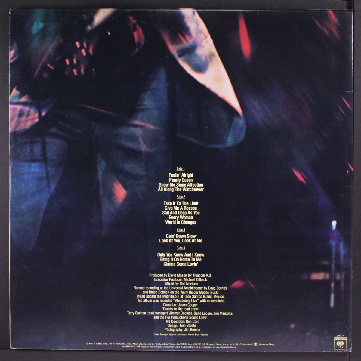 certified live by DAVE MASON
