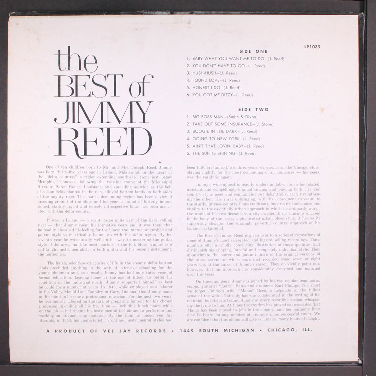 best of by JIMMY REED