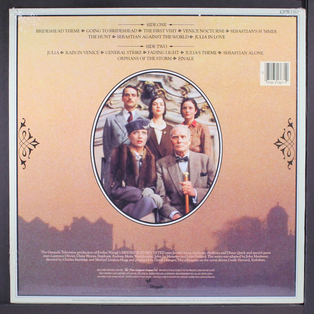 brideshead revisited by SOUNDTRACK