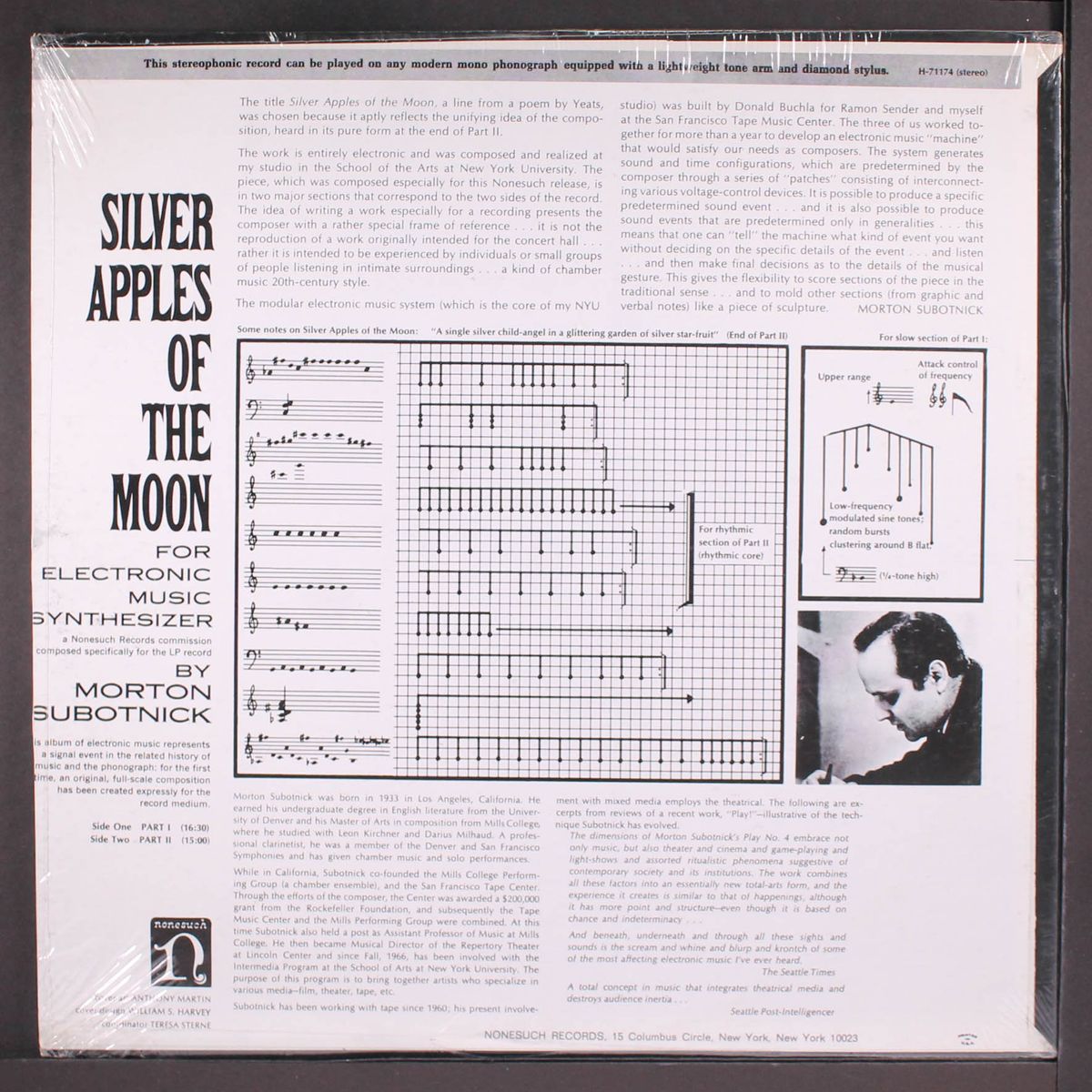 silver apples of the moon by MORTON SUBOTNICK