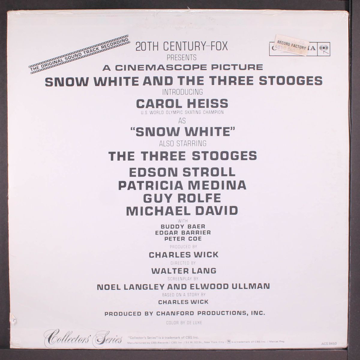 snow white and the three stooges by SOUNDTRACK