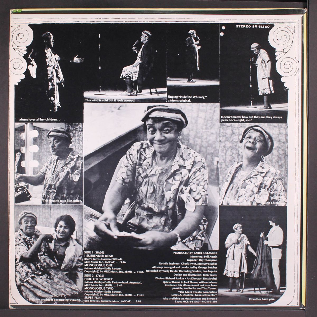 live at the greek theater by MOMS MABLEY