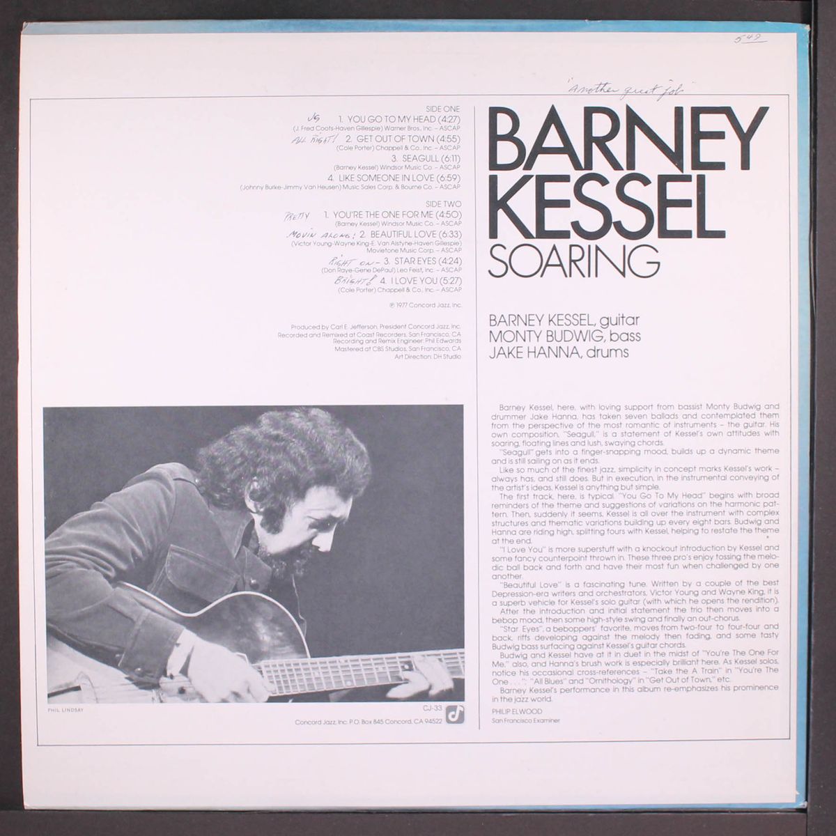 soaring by BARNEY KESSEL